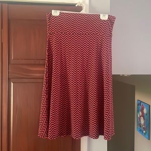 Lularoe knee length skirt
